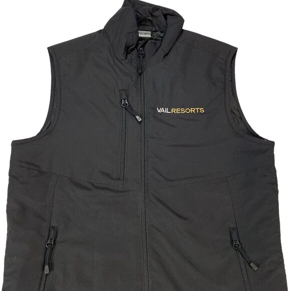 Vest VAIL RESORT Women XS Black  Sleeveless Jacket - Picture 2 of 14